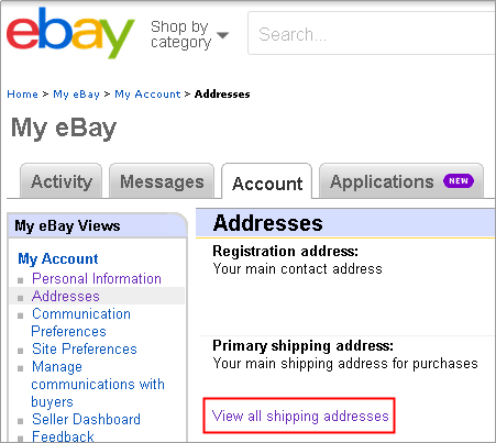 Main address. Адрес на EBAY. Адрес доставки EBAY. Как правильно заполнить адрес на EBAY. Как заполнить адрес на EBAY.